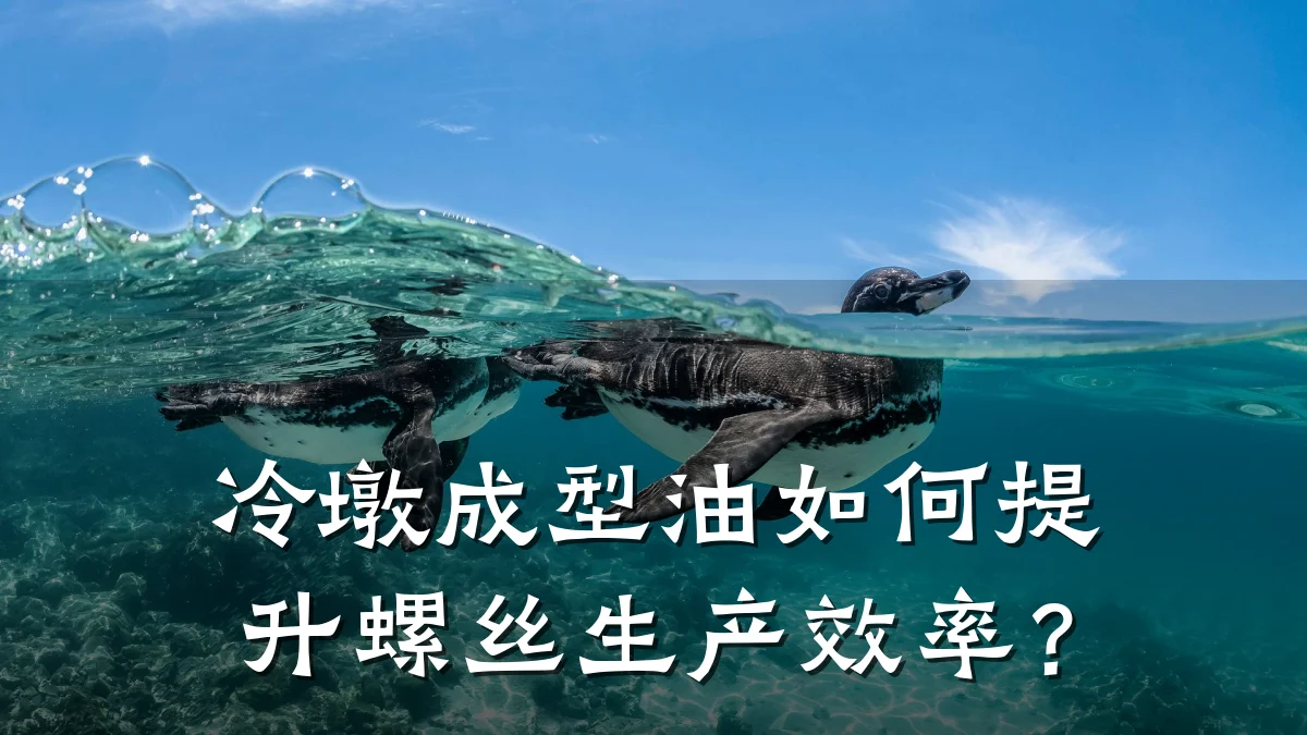 冷墩成型油如何提升螺丝生产效率？